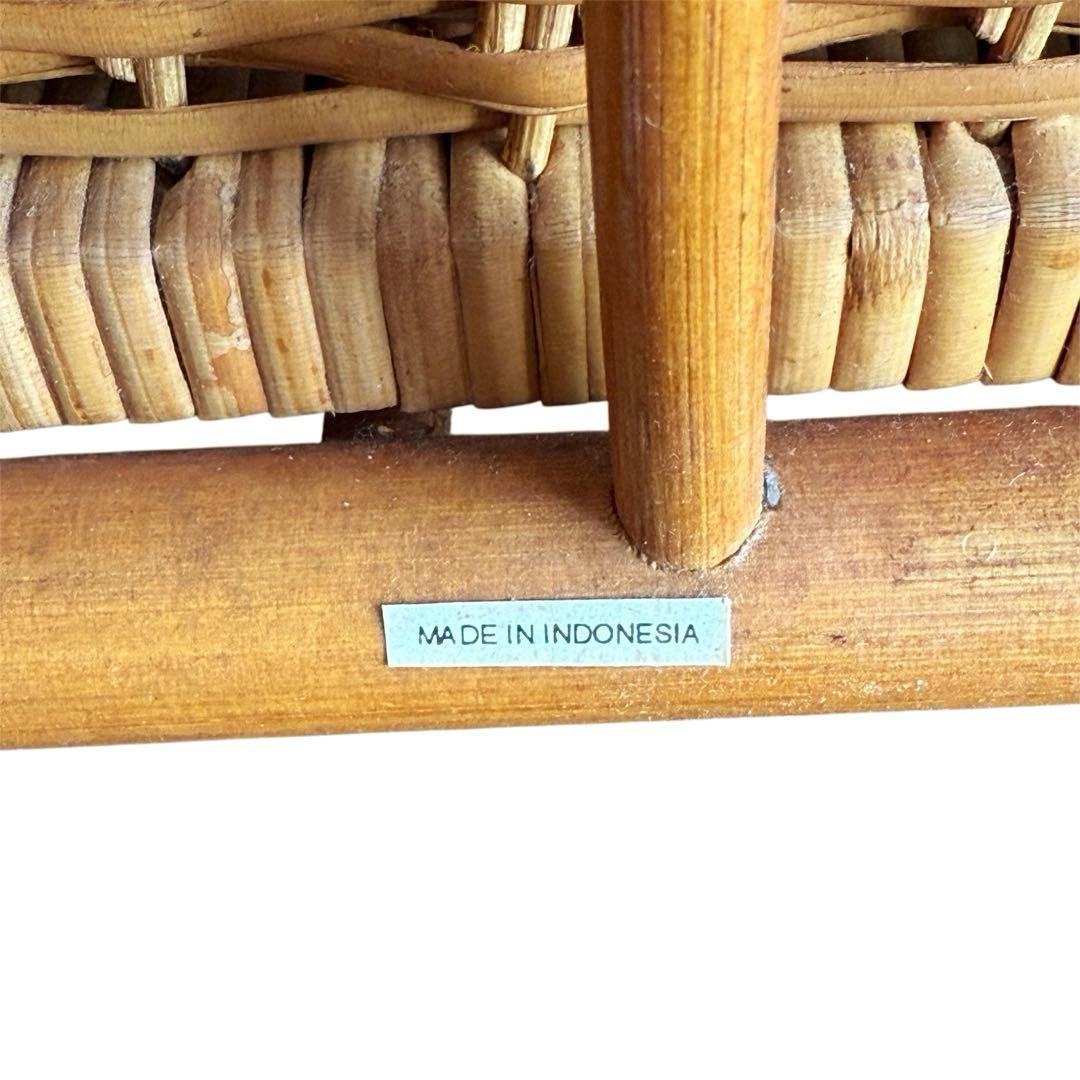 5段収納チェスト　キャスター付　天然素材　高さ約120cm　大型