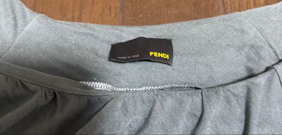 FENDI グレー 半袖チュニック