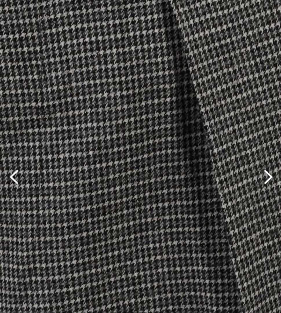 TOMORROWLAND ストレッチサキソニー インプリーツワイドスラックス