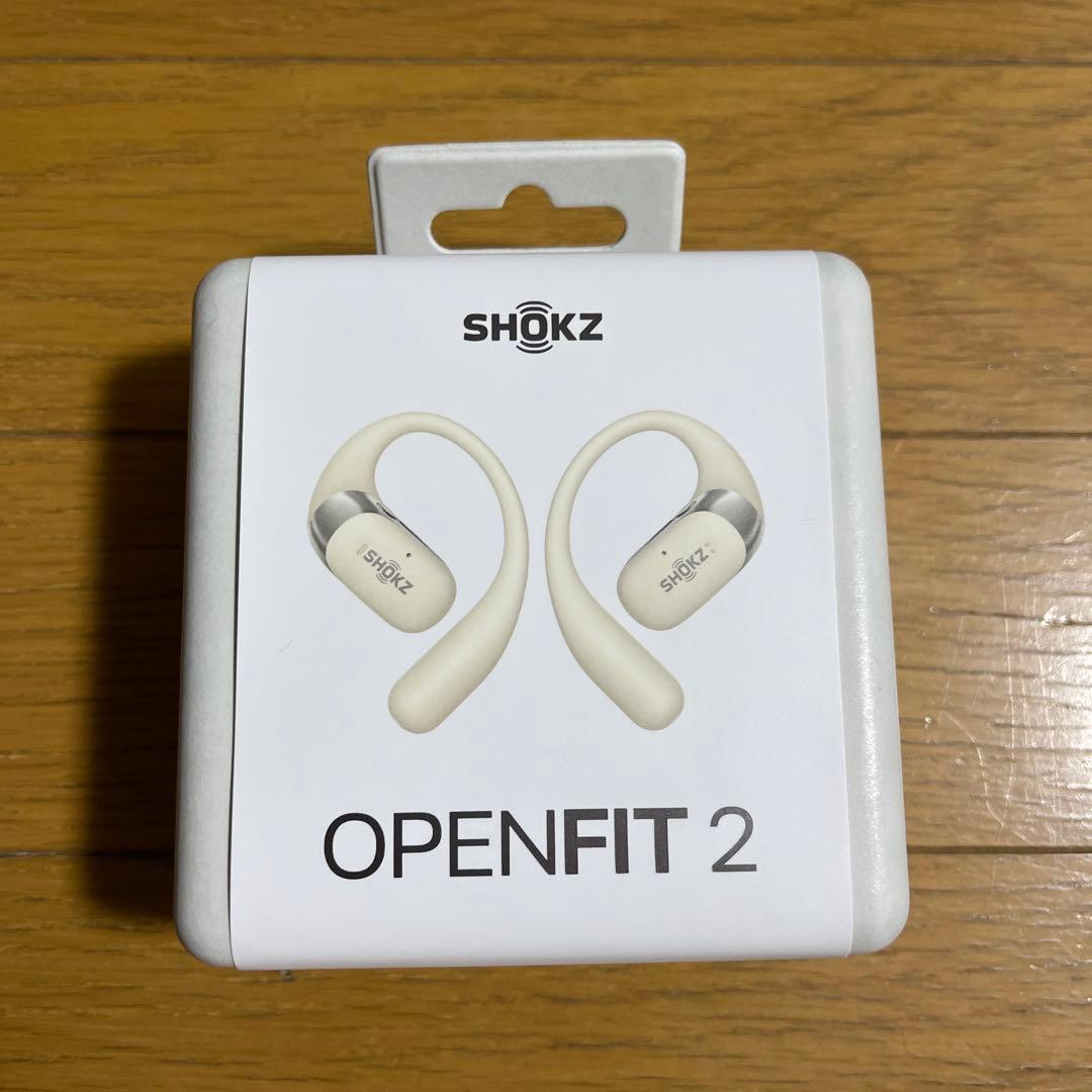 SHOKZ OPENFIT 2 ホワイト　新品未使用未開封