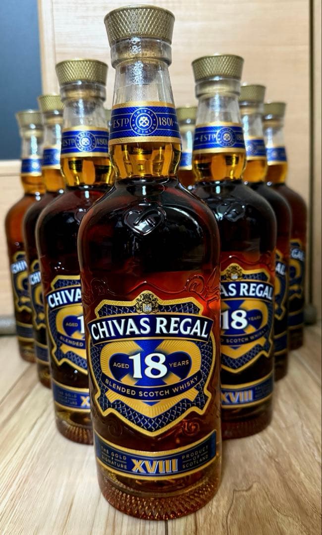 新品未開封 シーバス18年 700ml 10本セット サントリー ウイスキー