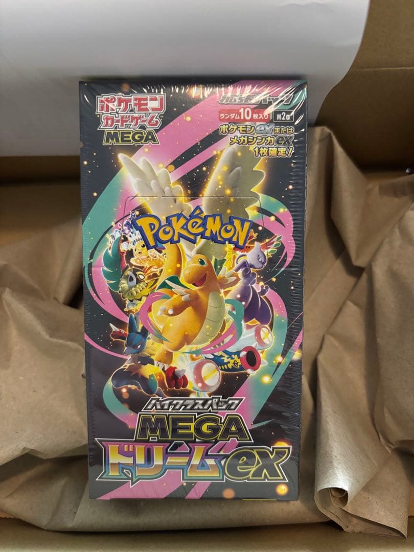 ポケモンカード MEGAドリームEX BOX シュリンク付