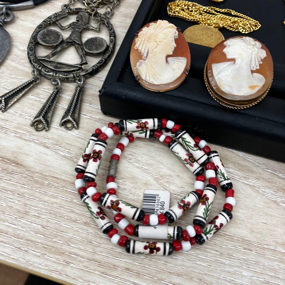 ビンテージジュエリーセット　メッキ　アクセサリー　まとめ　ブランド