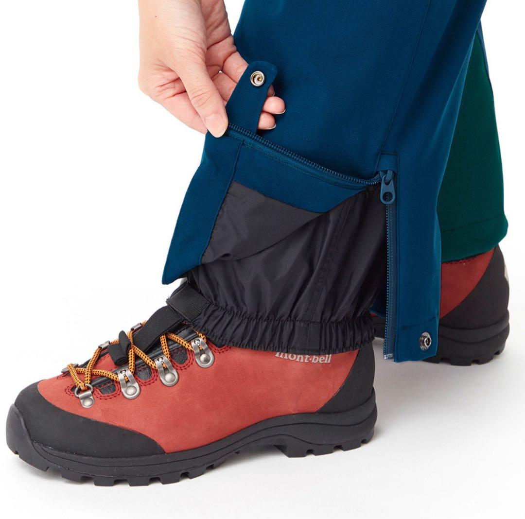 美品　モンベル ドライテックインシュレーテッドパンツ レディース M-Lブラック