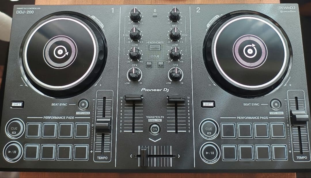 【送料込】DDJ-200 DJコントローラー(美品)