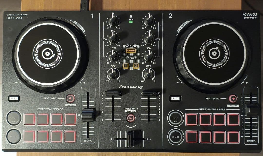 【送料込】DDJ-200 DJコントローラー(美品)