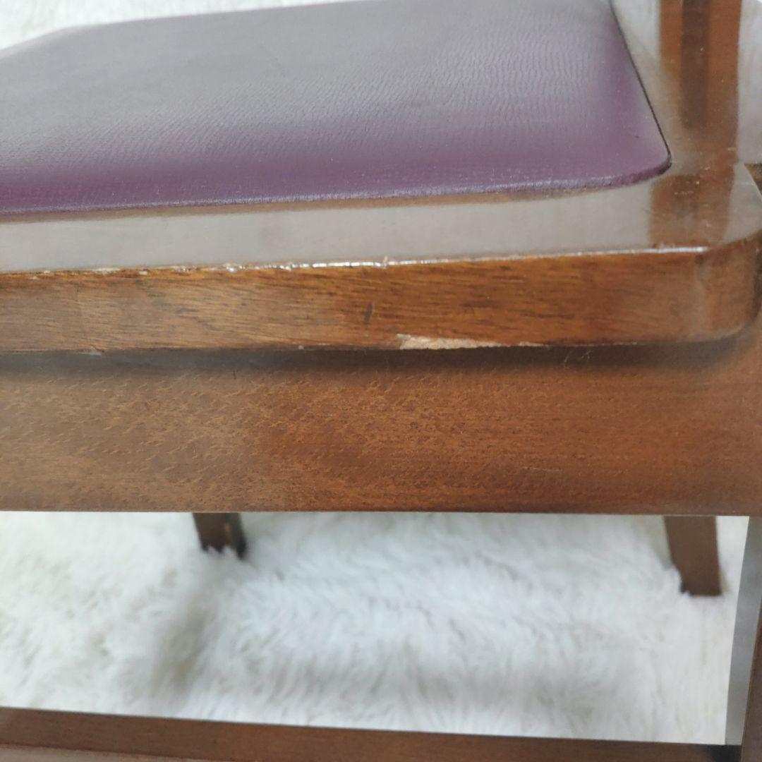 ピアノ椅子　グランドピアノ　背もたれ椅子　トムソン