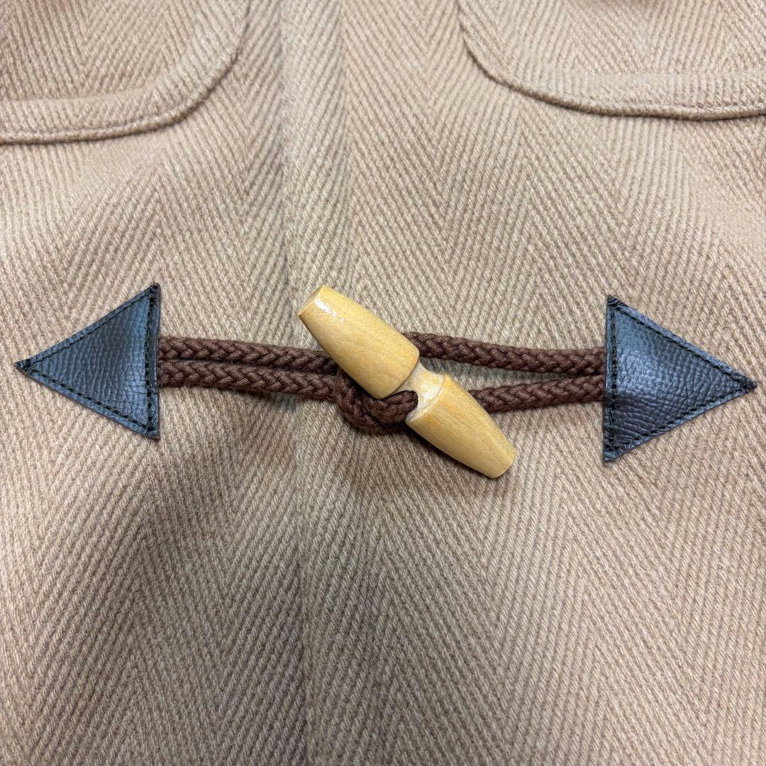 【極美品】ワーカーズ WORKERS ダッフルコート ヘリンボーン ベージュ L