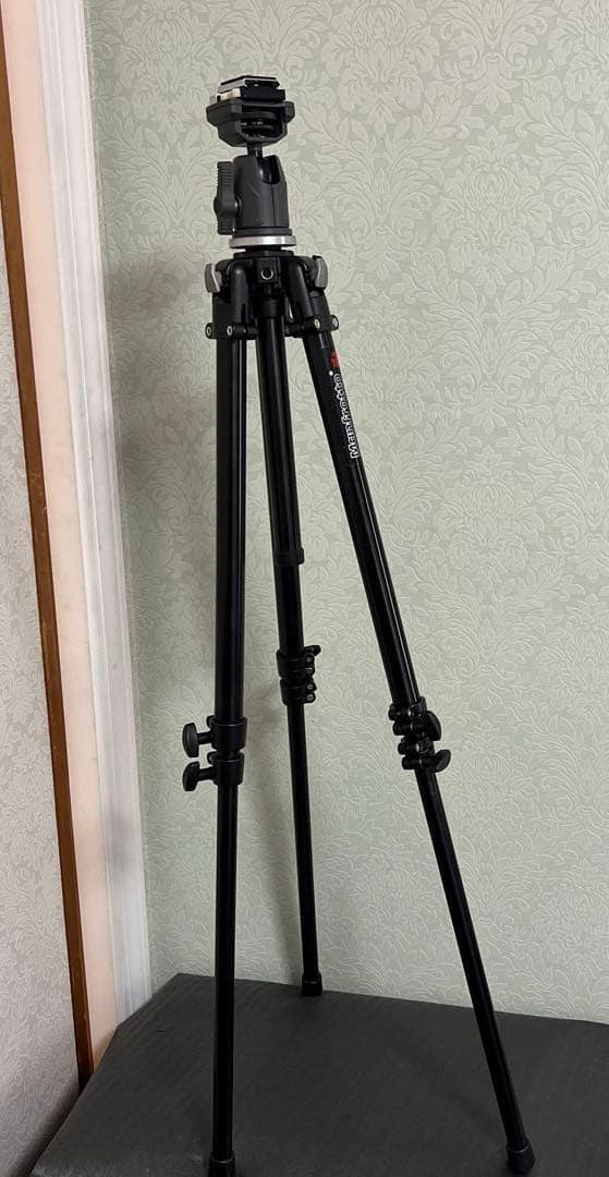 [美品]マンフロット 190B + ベルボン Velbon PH-163HA