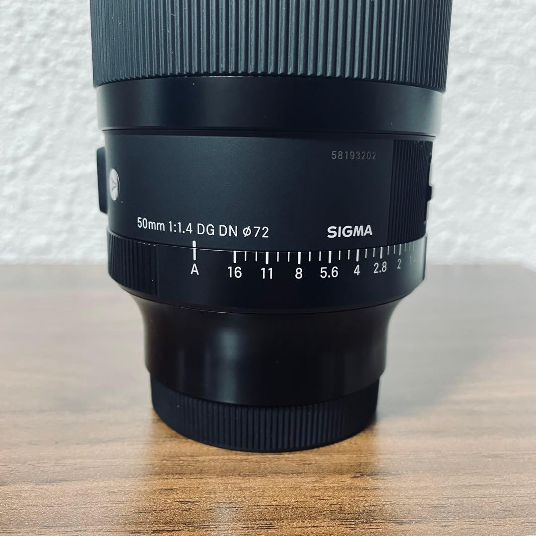 SIGMA 50mm F1.4 Art DG DN ソニーEマウント　美品‼️