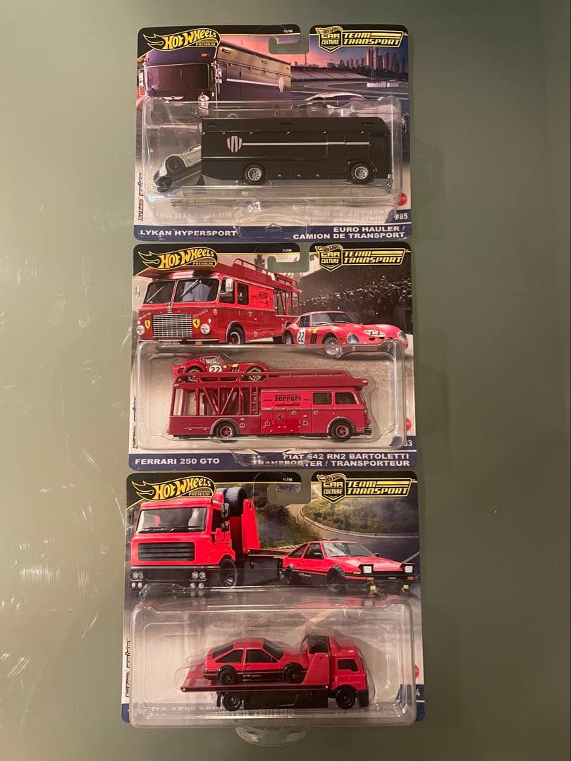 ホットウィール トランスポート3台セット