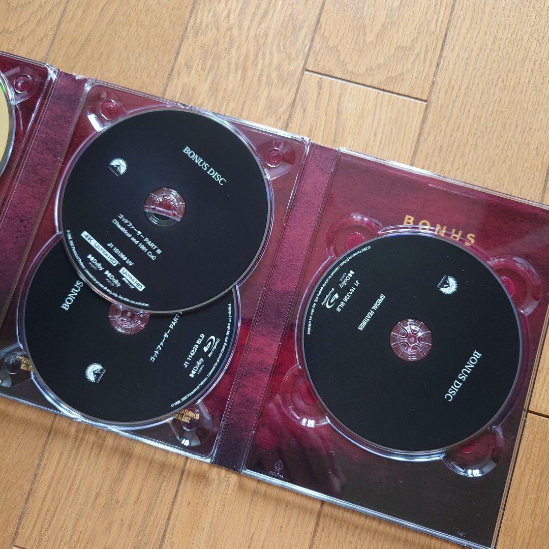 UHD blu-ray ゴッドファーザー 50TH ANNIVERSARY