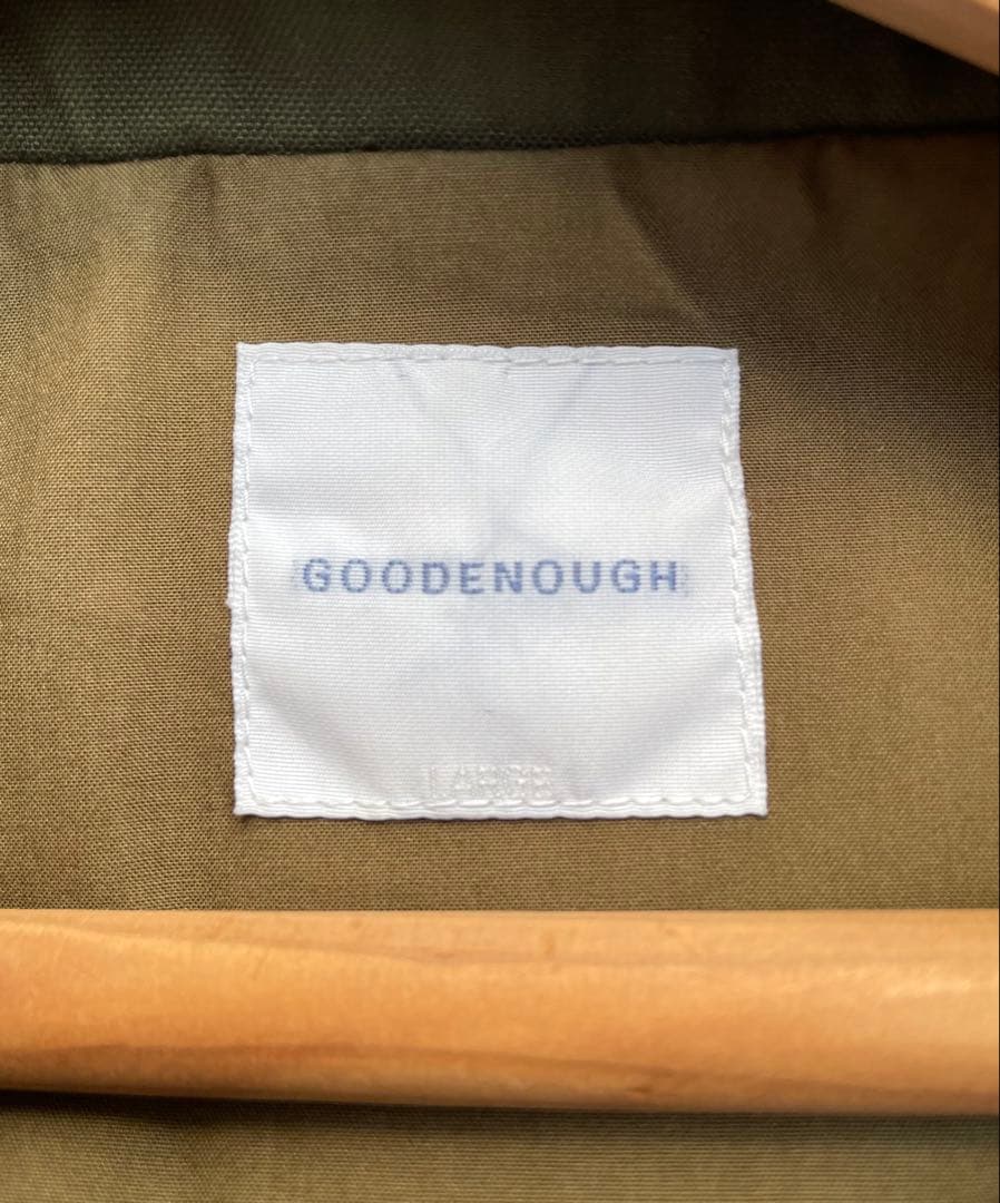 初期GOODENOUGH グッドイナフ　M65 フィールドジャケット　カーキ　Ｌ