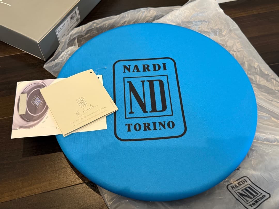 NARDI クラシック　WOOD　正規品 ウッド/ブラックスポーク N122