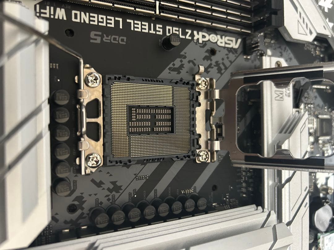 ASRock Z790 STEEL WiFi マザーボードATX 動作済み