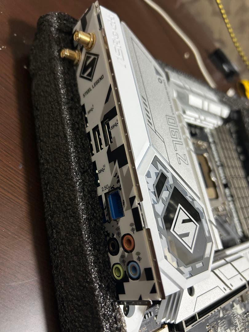 ASRock Z790 STEEL WiFi マザーボードATX 動作済み