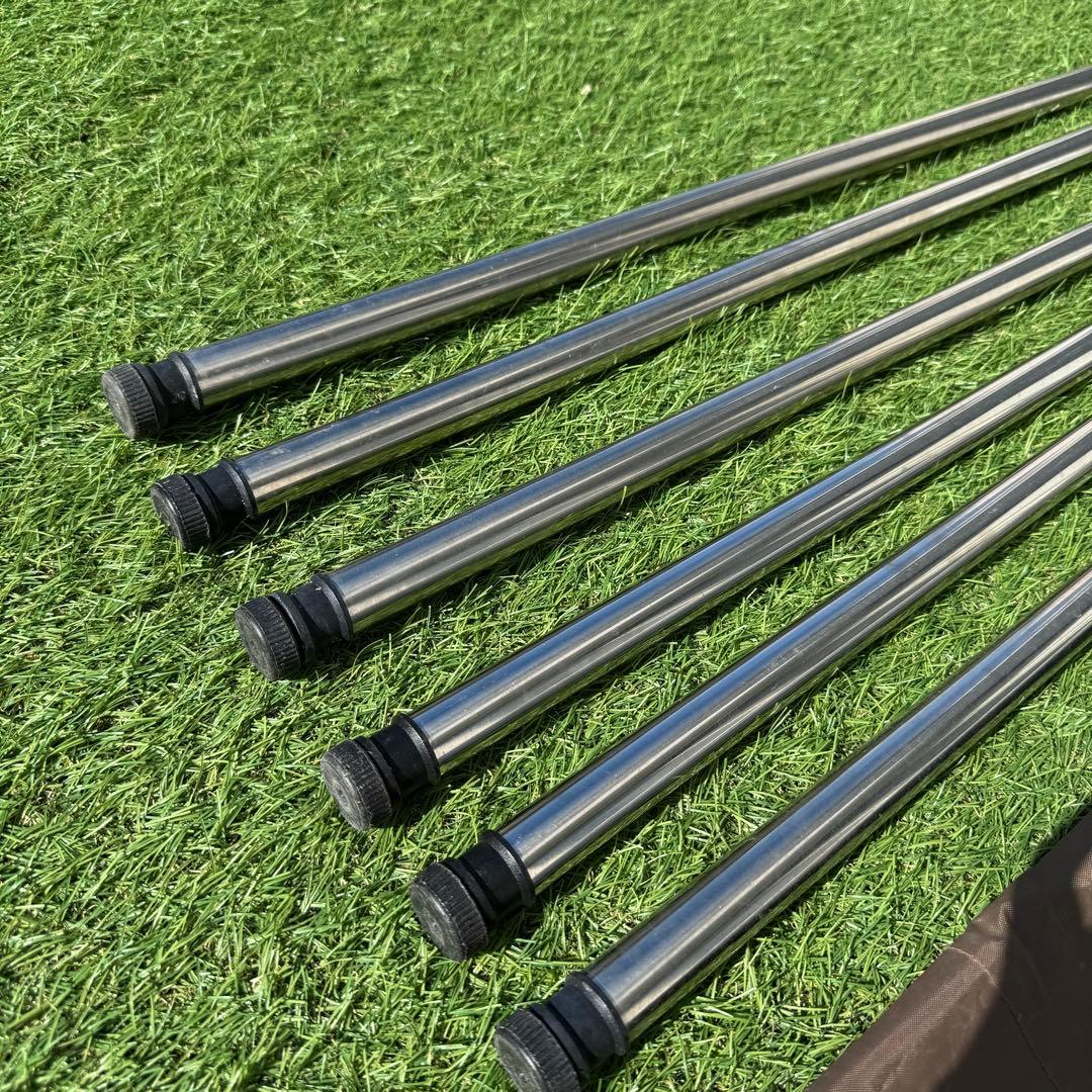 スノーピーク IGT脚 830mm 6本セット 収納袋付