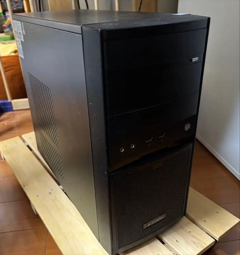 デスクトップPC グラボGTX1060 第七世代intel CPU OSなし