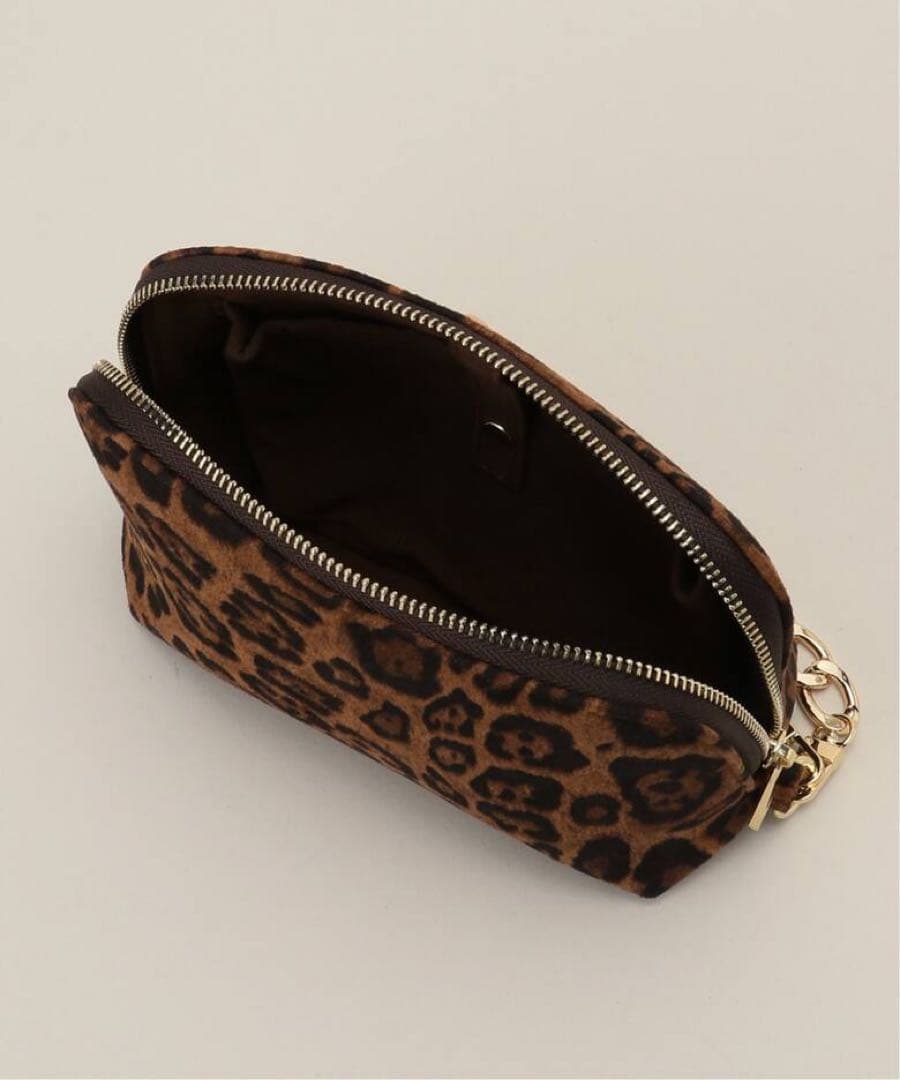 【GOOD GRIEF!/グッド グリーフ】 LEOPARD POUCH BAG