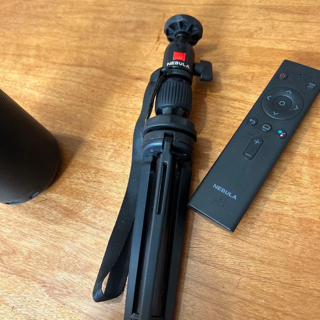 NEBULA Capsule2プロジェクター本体 リモコン 三脚付き ジャンク品