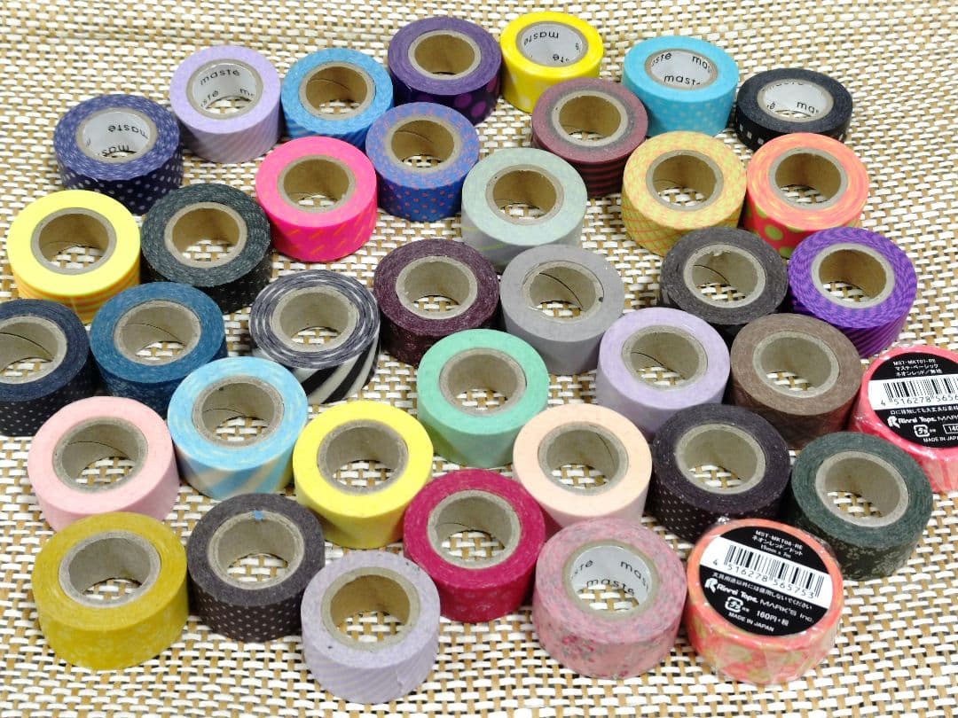 マスキングテープ マークス ミニサイズ シック パターンミックス マカロン 花柄