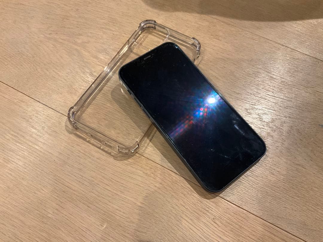 iphone 12 64gb 黒　ケース付き