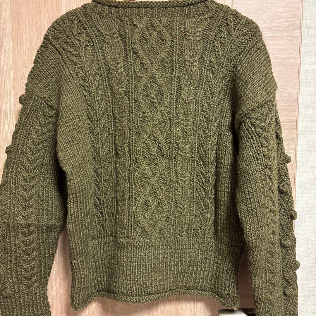 【新品⭐︎タグ付き】アトリエドゥサボン リースの材料 カーディガン