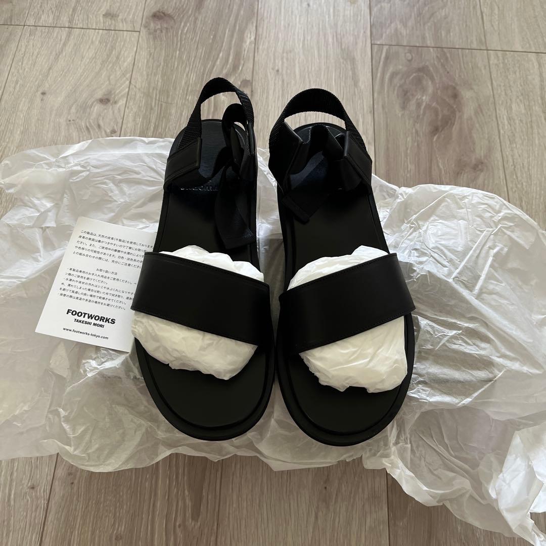 未使用　FOOTWORKS Sandals Smooth 25cm