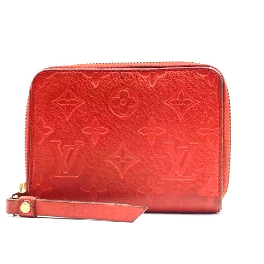 【美品】ルイヴィトン モノグラム アンプラント ジッピーパース オリアン