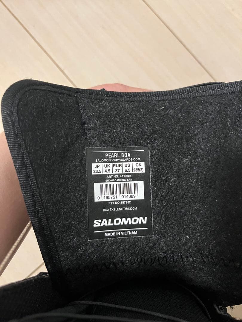 ※値下げ!![レディース]SALOMON PEARL BOA