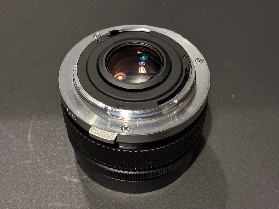 オリンパス MC AUTO-W zuiko 35mm f/2 フード付き