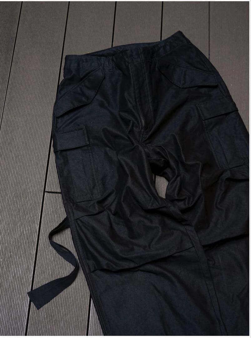 【新品】MBハイエンド ネオヴィンテージ 止血テープカーゴパンツ M ブラック