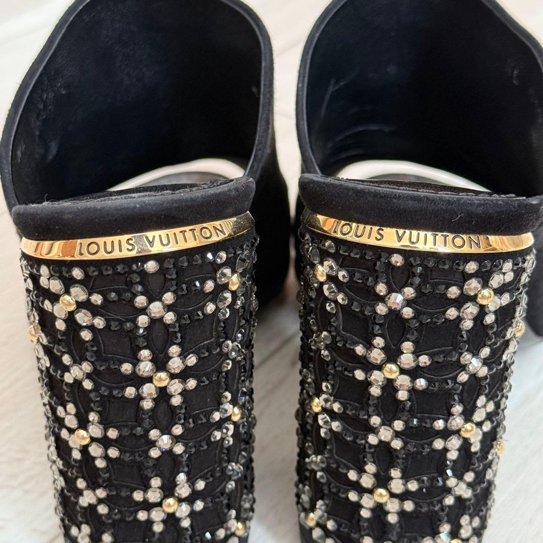 Louis Vuitton ブラック サンダル 23.0
