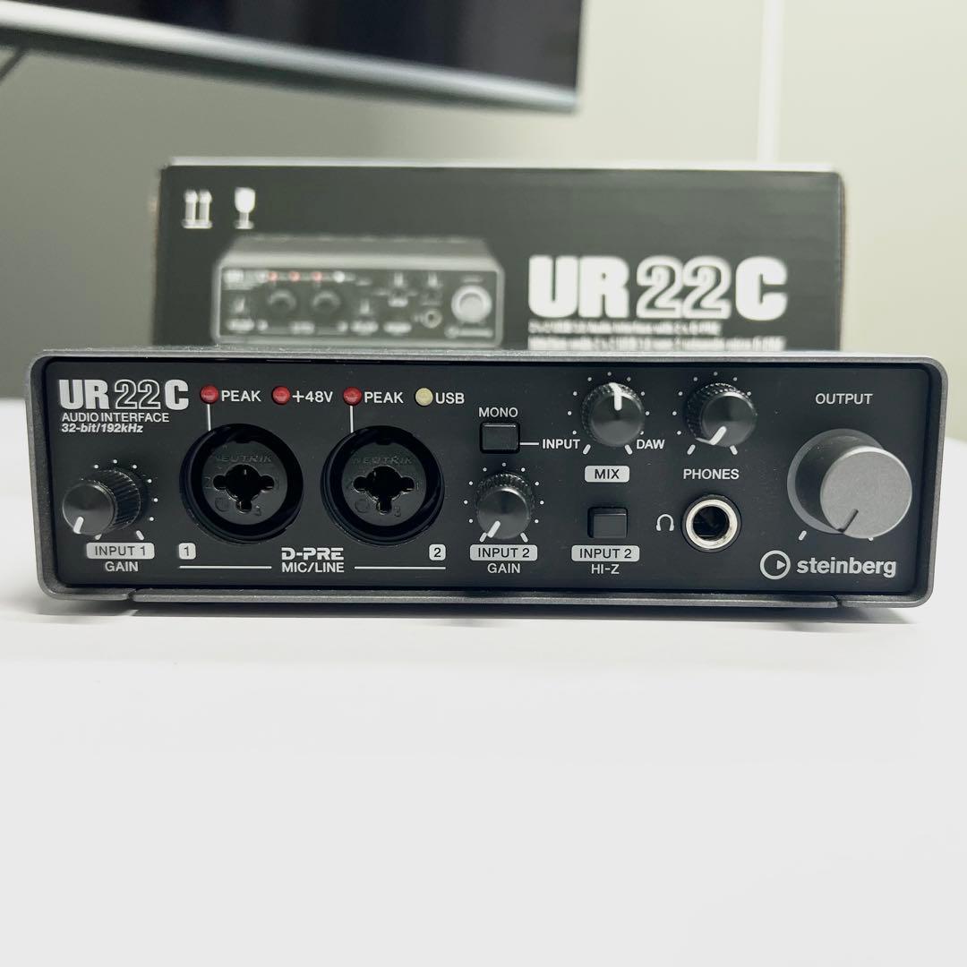 Steinberg UR22C オーディオインターフェイス 【動作確認済】