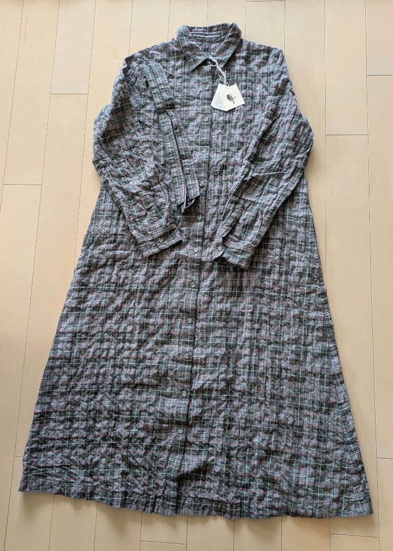 Mademoiselle NON NON シャツワンピース