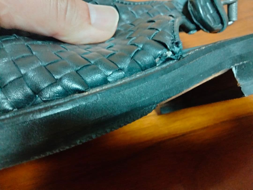 ダークビッケンバーグ　イントレチャート　サンダル　レザー　Y2K　アーカイブ