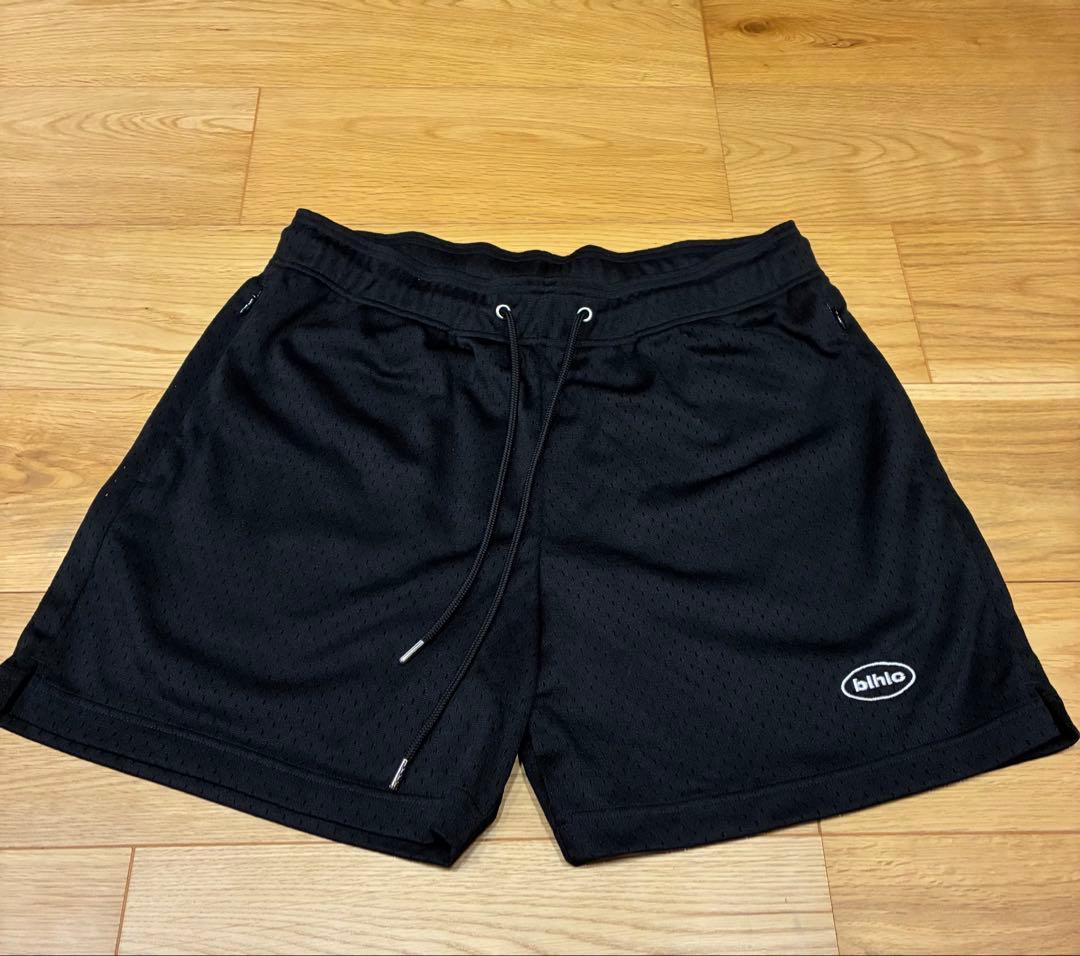 パンツ ballaholic Oval Logo Mesh Zip Shorts