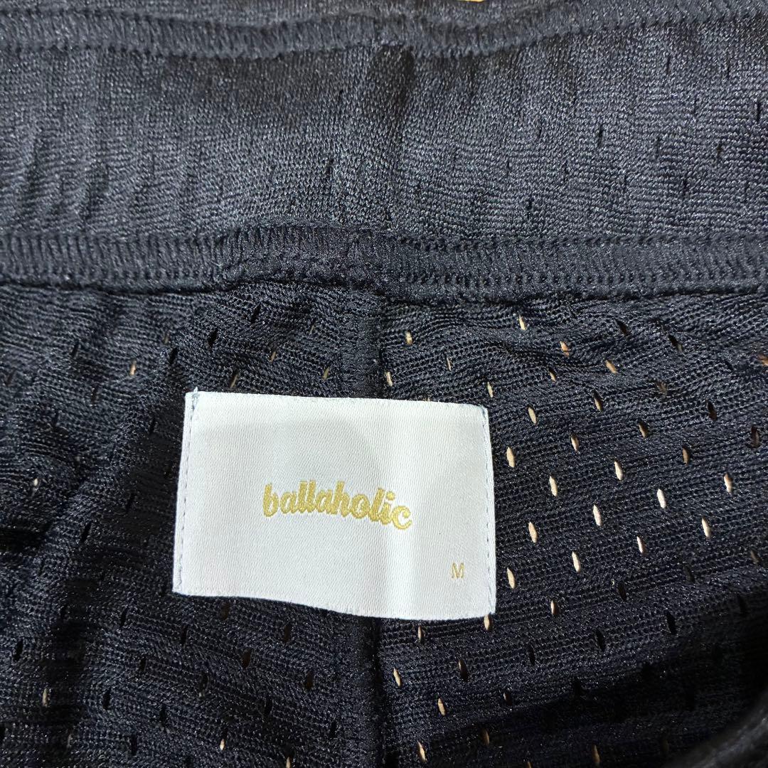 パンツ ballaholic Oval Logo Mesh Zip Shorts