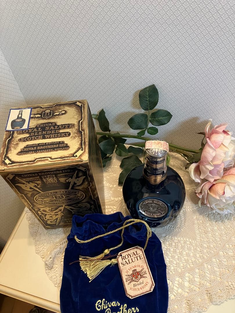 超美品 SALUTE 21YEAR OLD 青ビンテージ新品未開封品