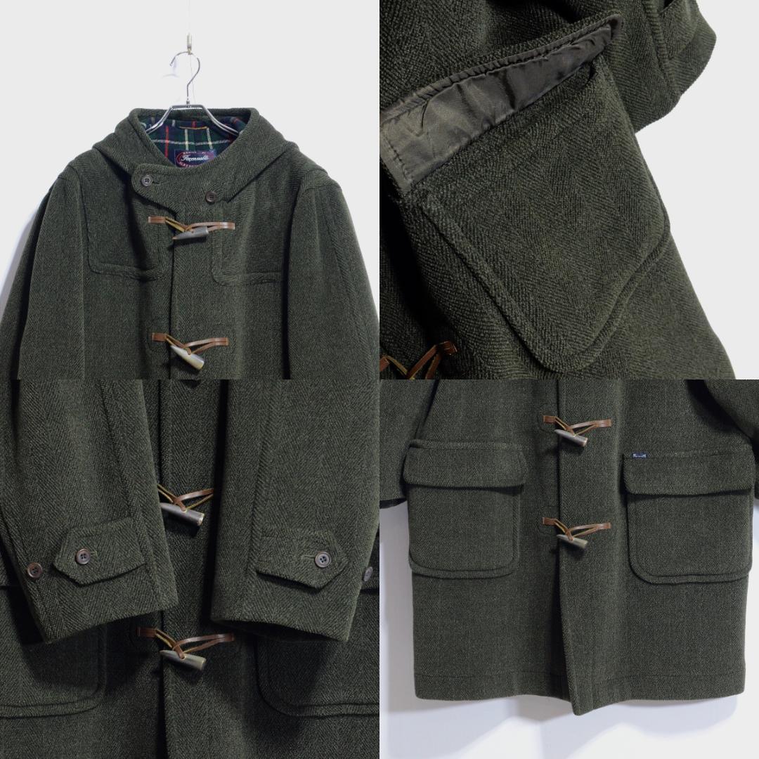 超貴重極上品 INVERTERE製 ムーアブルック ダッフル ヘザーグリーンL