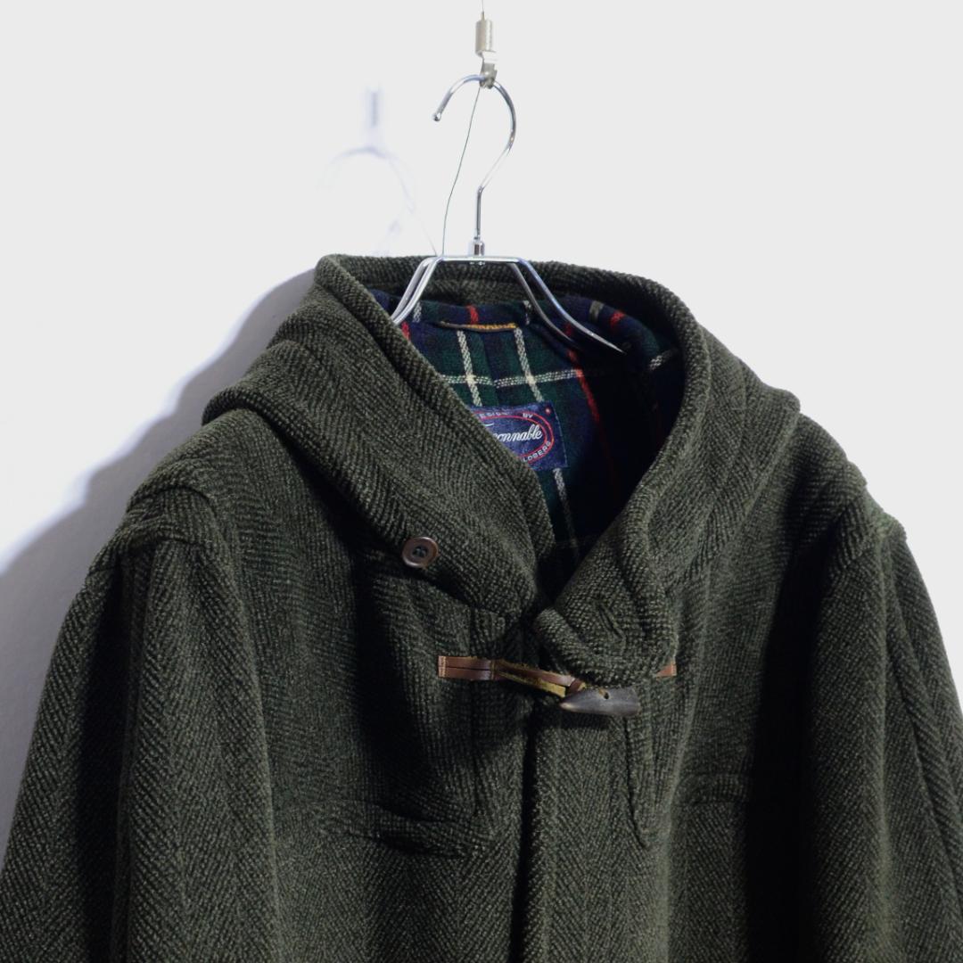 超貴重極上品 INVERTERE製 ムーアブルック ダッフル ヘザーグリーンL