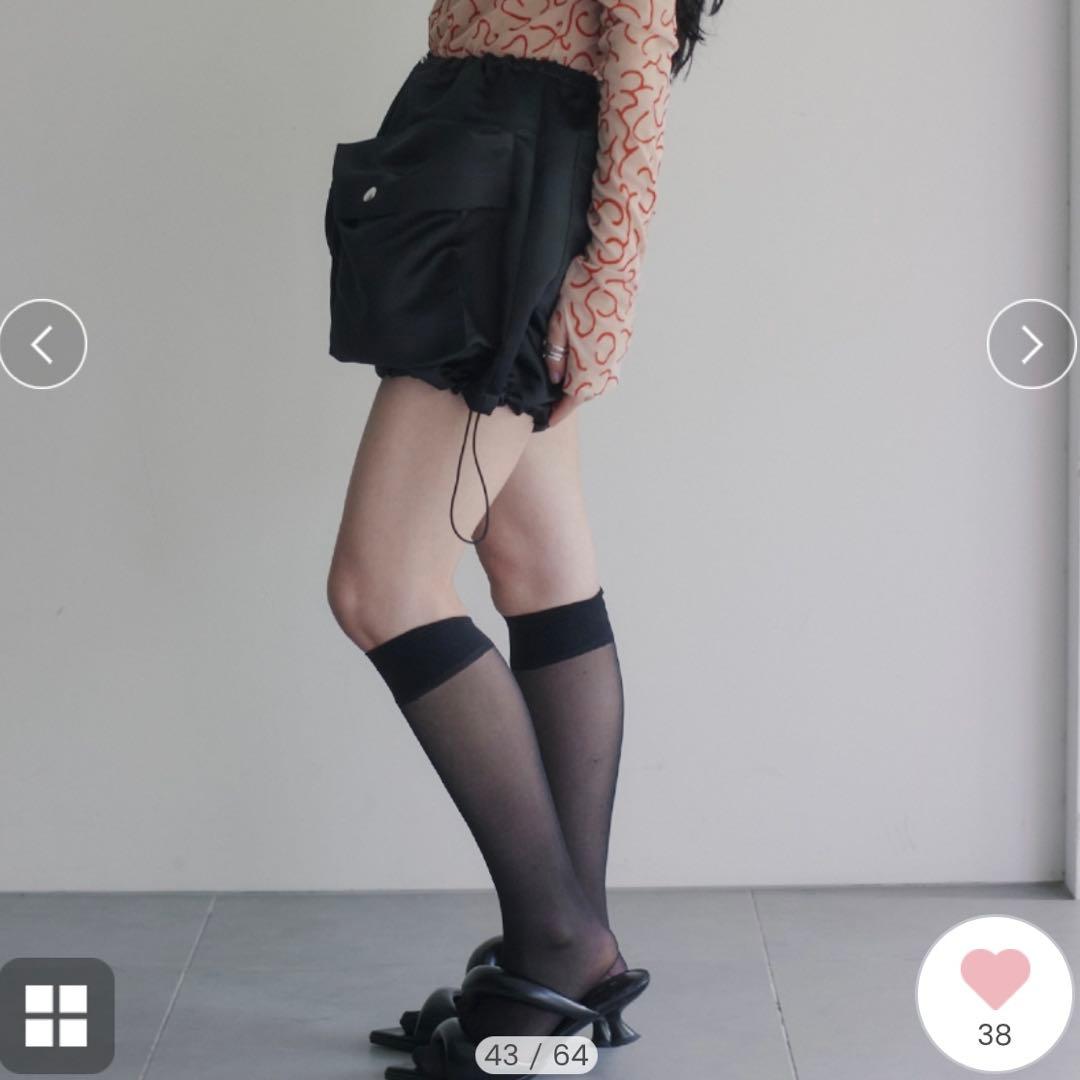 SORIN ブラックショートパンツ (タグ付き)