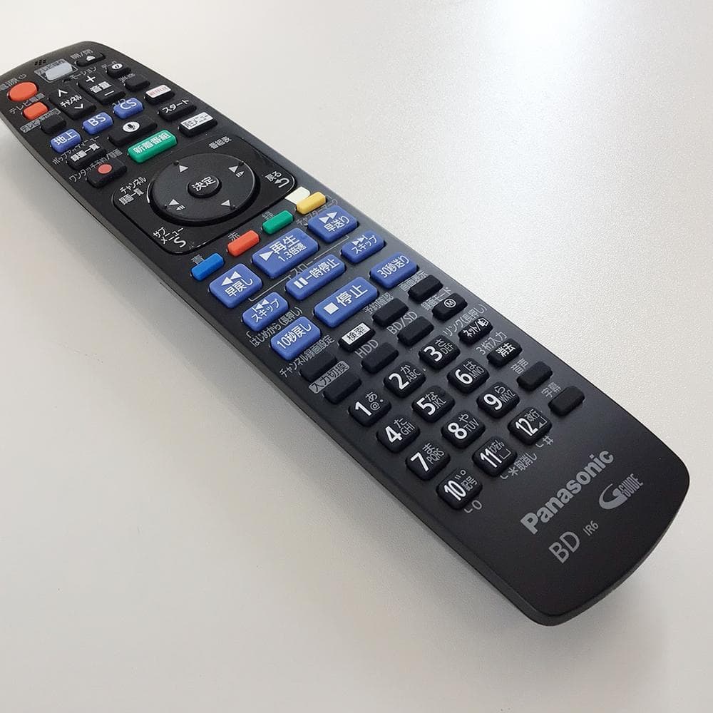 パナソニック　リモコン　TZT2Q01BRX4