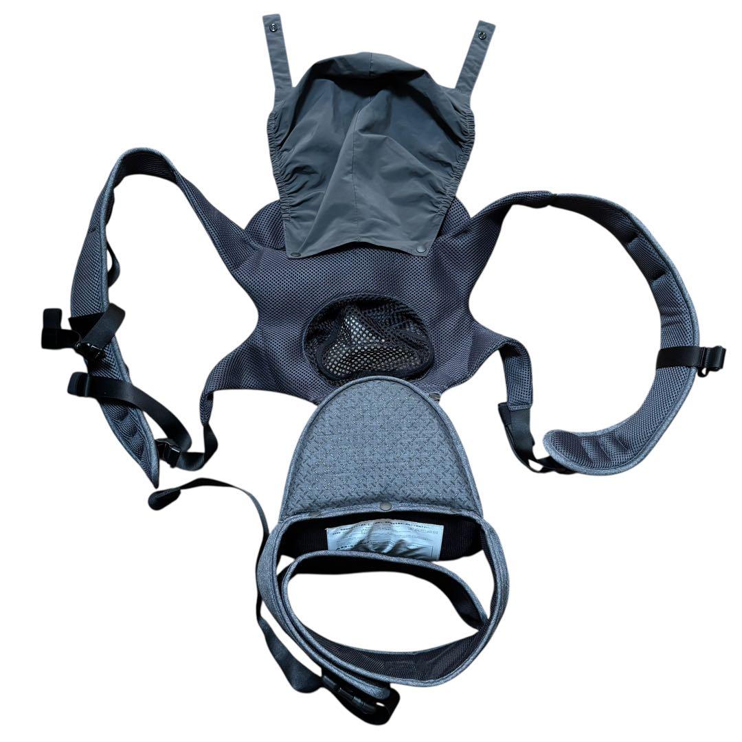 LOVOTキャリーシート グレー BABY＆Me ラボット 抱っこ紐