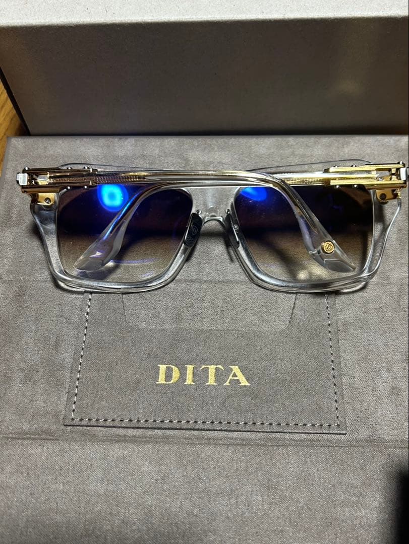 DITA クリアフレーム サングラス