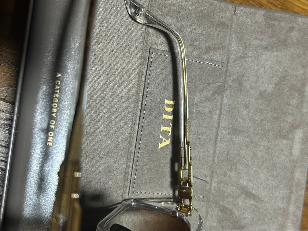 DITA クリアフレーム サングラス