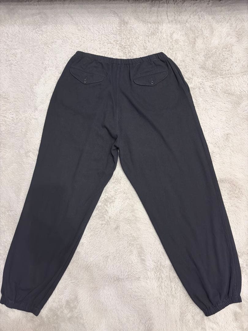 25SS COMOLI シルクネップ ドローストリングパンツ 2