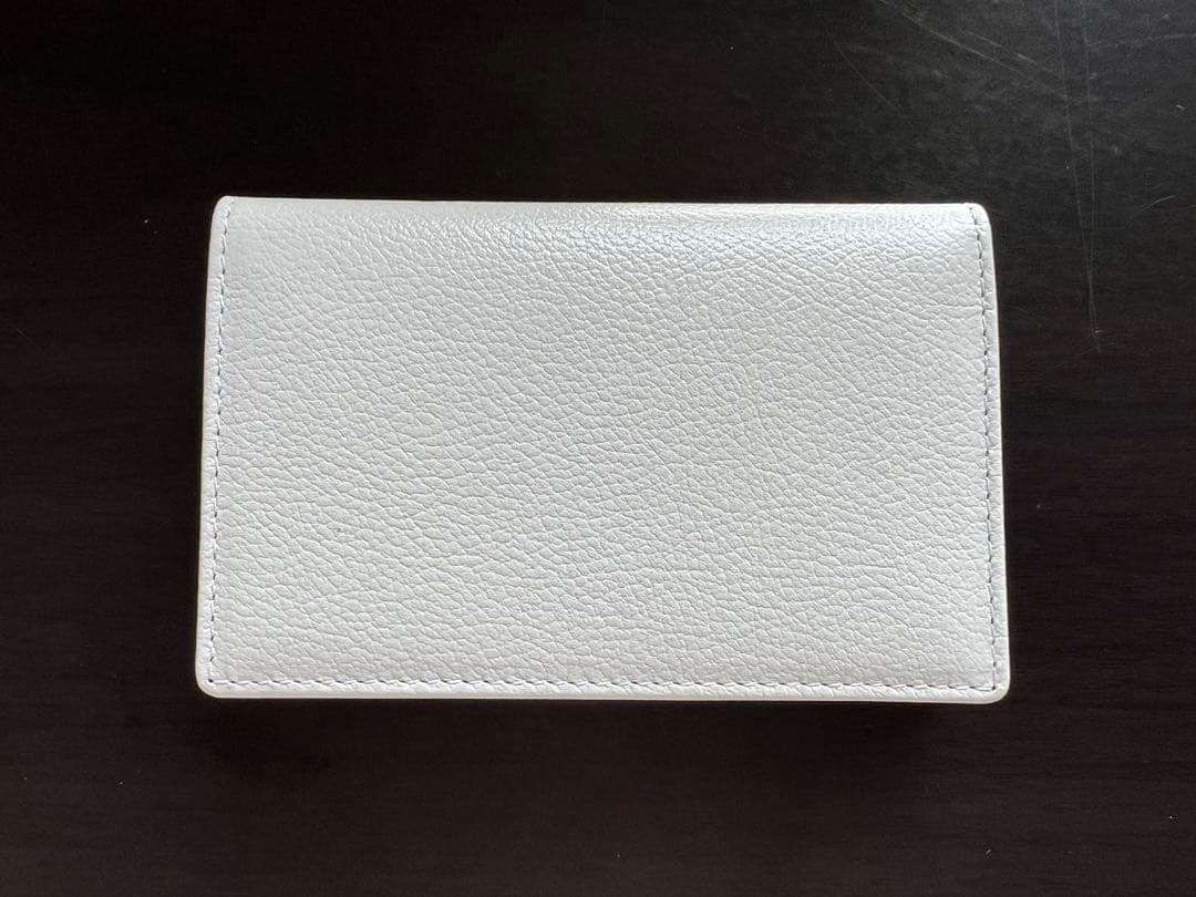 【匿名希望】ETTINGER 名刺入れ（ホワイト×ブラック）