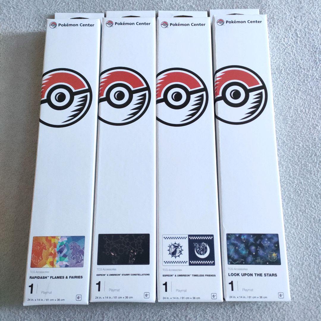 ポケモンカード 海外 プレイマット ハーフマット ピカチュウ イーブイ