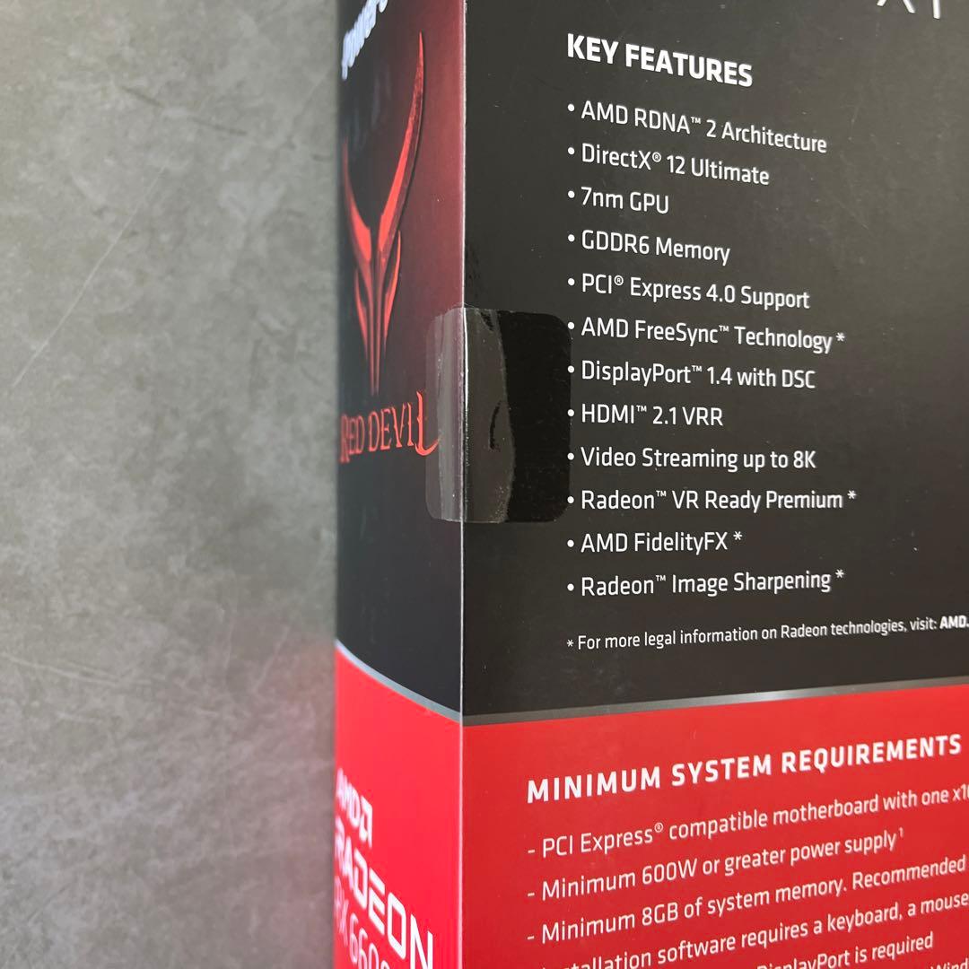 未使用PowerColor Radeon RX 6600 XT 8GB